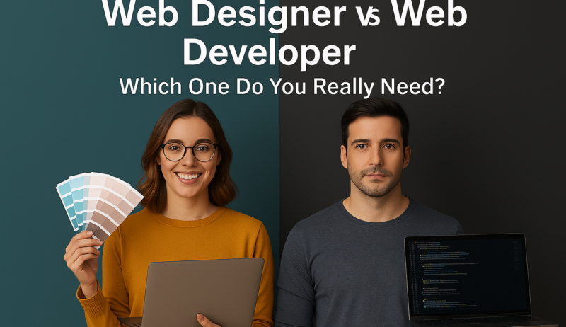 Web Designer vs Developer